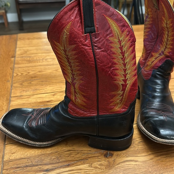 Rod Patrick black bull hide 13 B - Picture 2 of 3